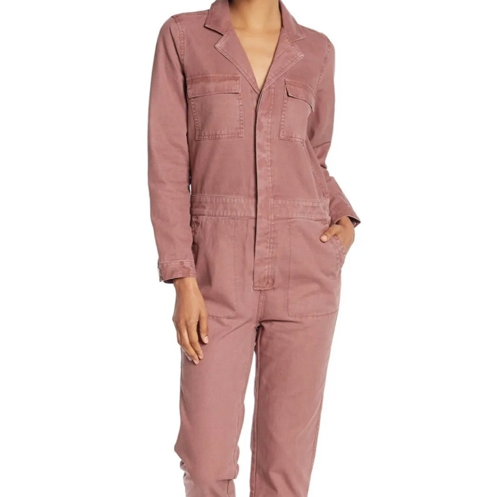 Madewell Coverall Jumpsuit Dried Rosebud XS